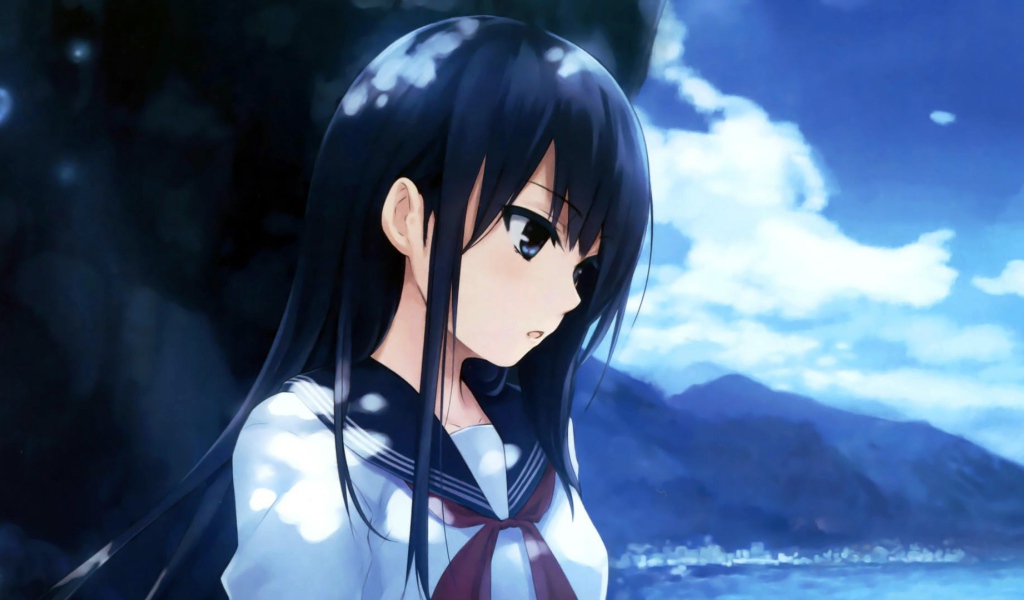 Черноволосая девушка от автора Coffee-Kizoku