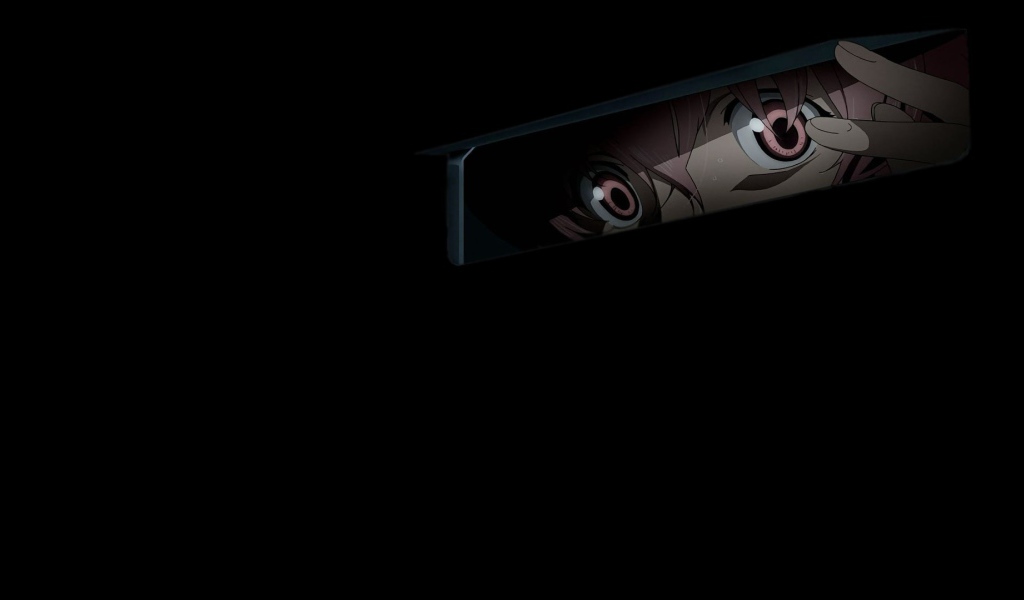 Глаза в зеркале, аниме Яндере