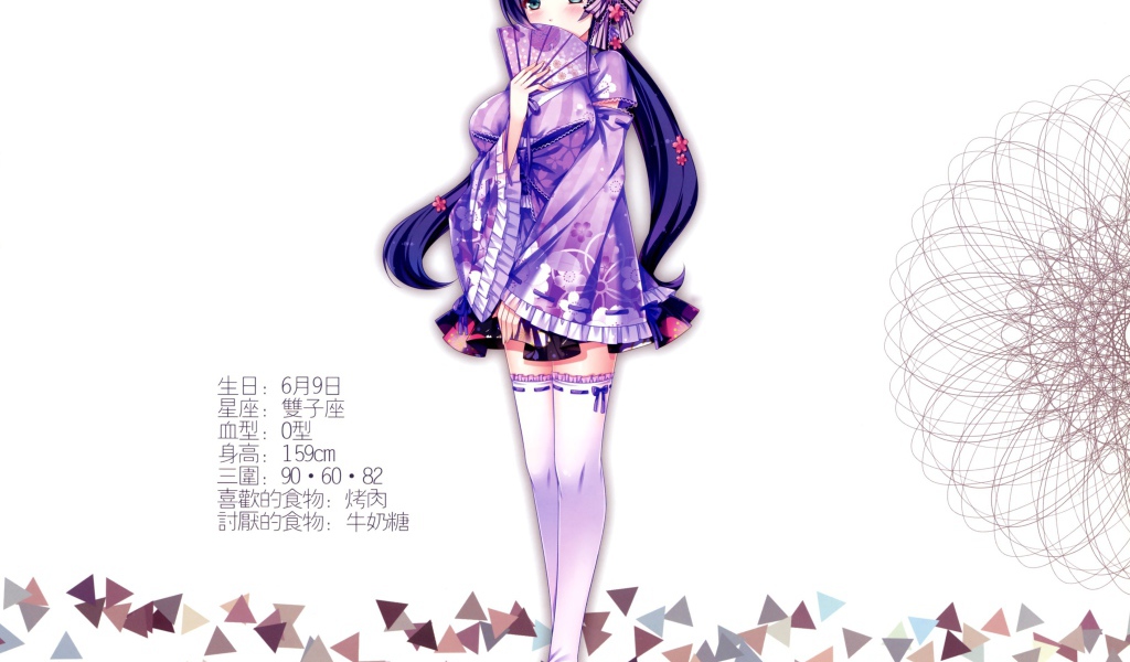 Девушка из аниме Love Live Нозами