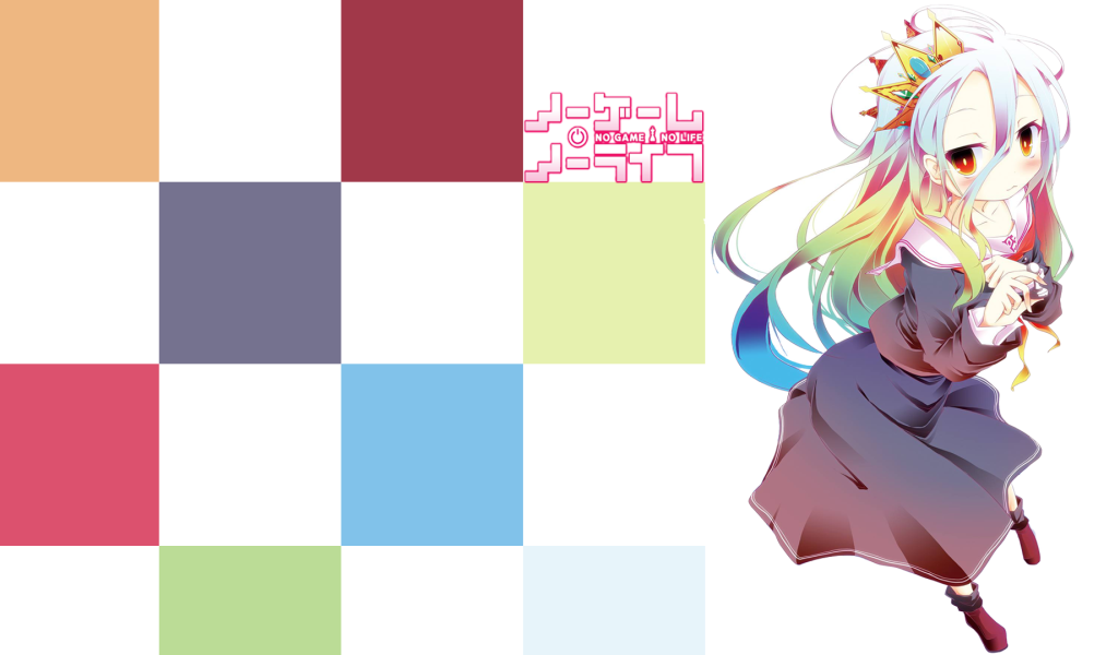 Девушка в аниме Игра на выживание