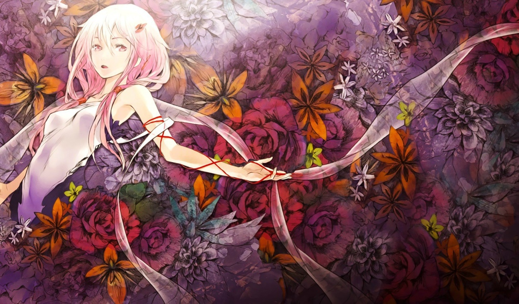 Девушка в цветах, аниме Корона греха