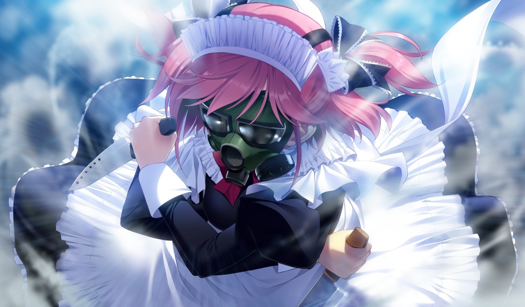 Девушка в маске, аниме Grisaia no Kajitsu