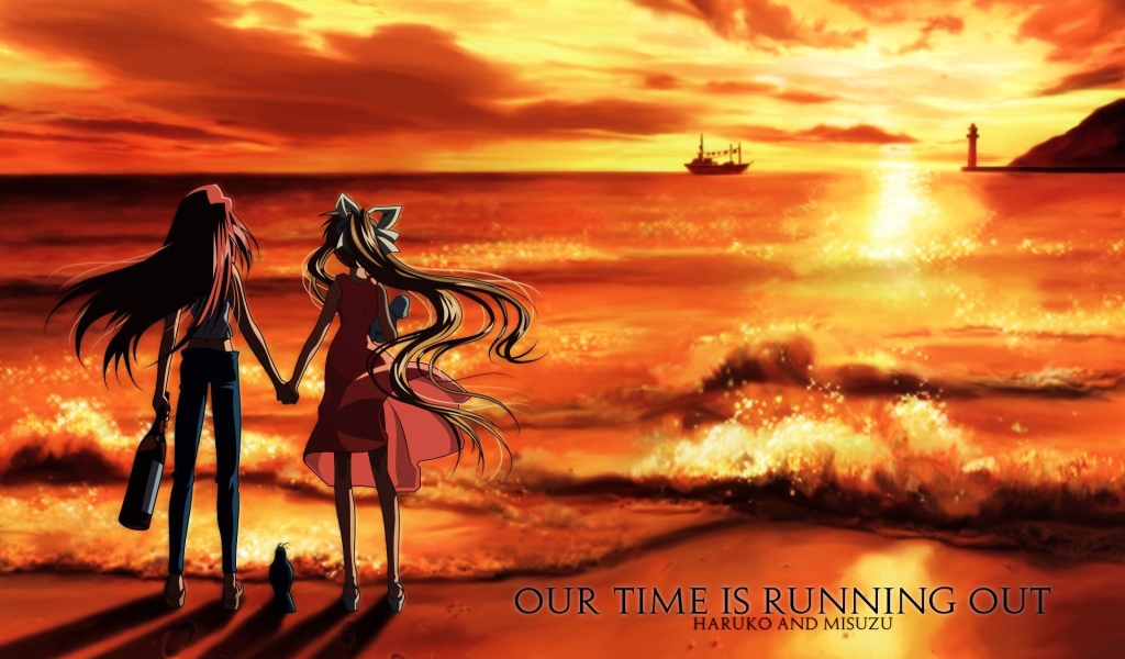 Девушки на берегу моря, аниме Высь ТВ