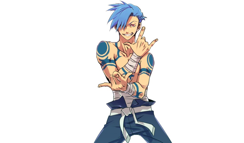 Парень из аниме Гуррен-Лаганн