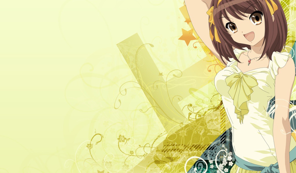 Героиня аниме Харухи Судзумия