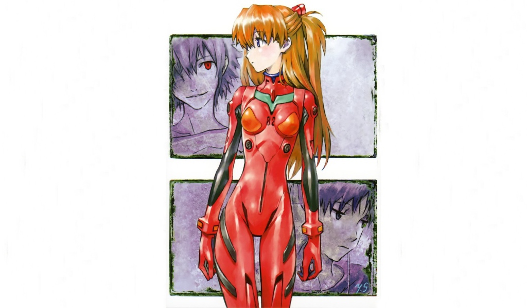 Главный герой аниме Neon Genesis Evangelion