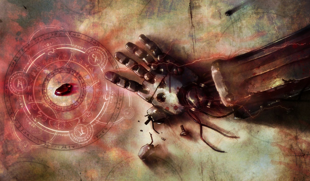 Рука робота, аниме Стальной алхимик