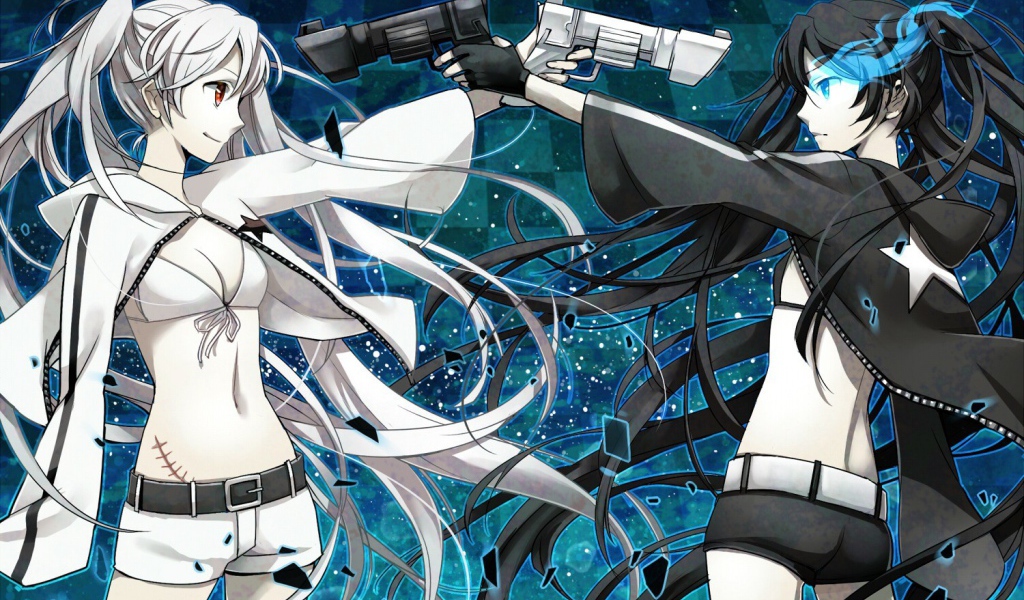 Ситуация в аниме Black Rock Shooter