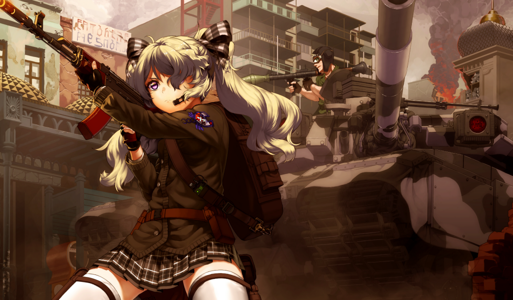 Война в мире аниме