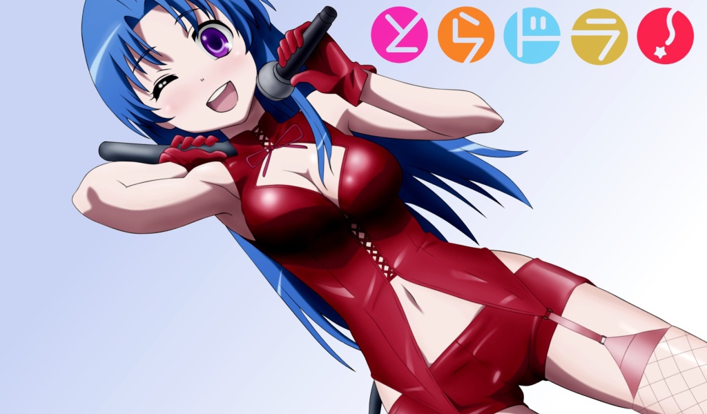 Аниме девушка Toradora