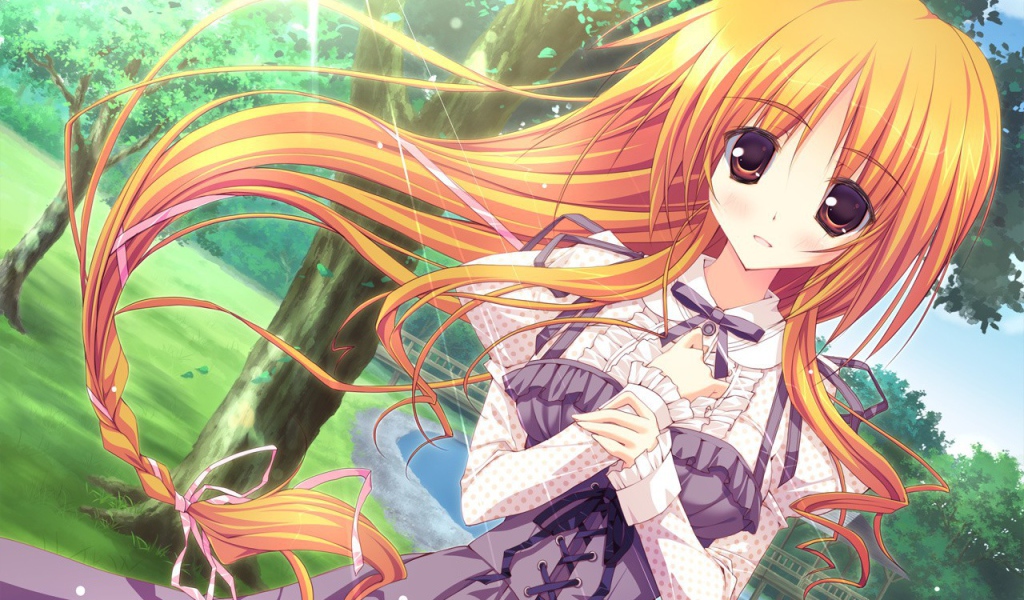 Тоудоу Цигуми из аниме Мост в звездное небо