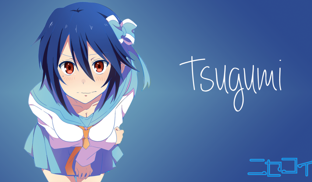 Тсугуми из аниме Притворная любовь