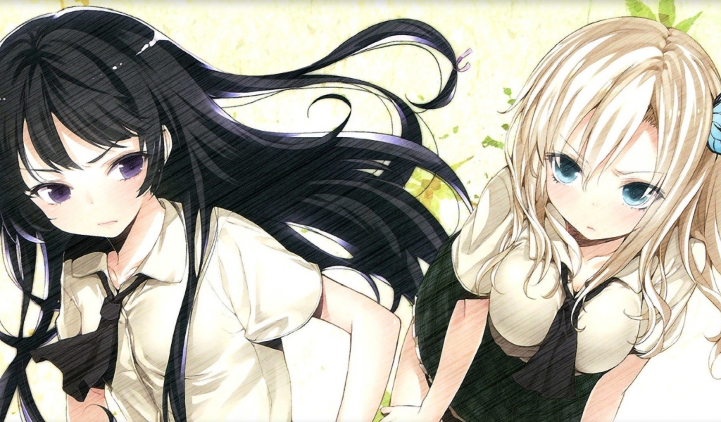 Две девушки из аниме У меня мало друзей