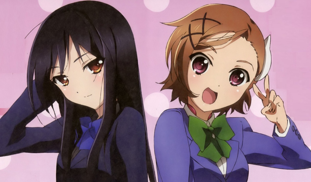 Две девушки аниме в манге Accel World