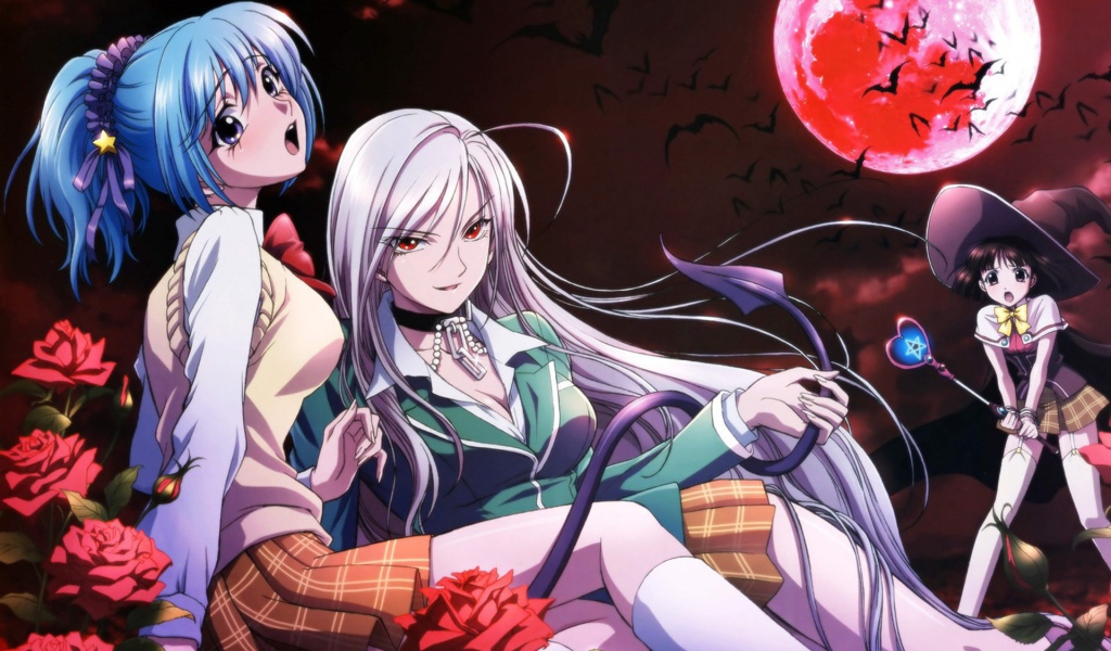 Вампиры в аниме Крестик + Вампир