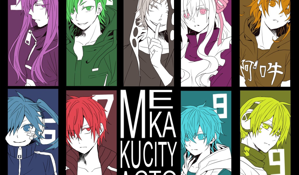 Вокалоиды из Kagerou Project, аниме