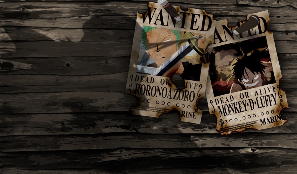 Разыскиваемые персонажи аниме Большой куш