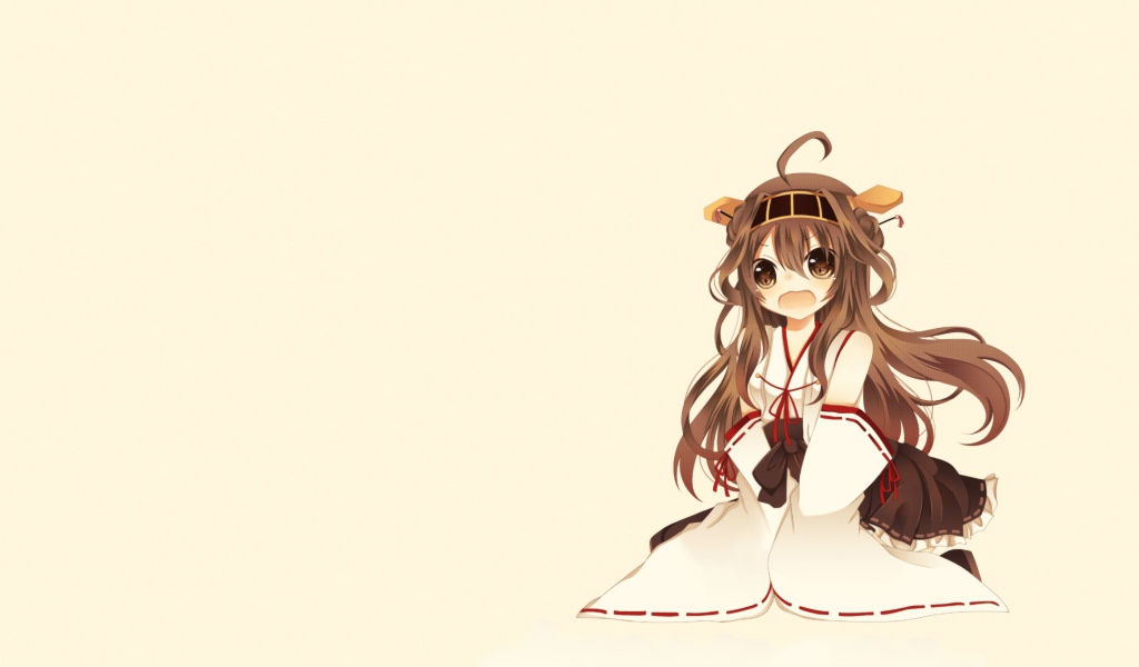 Злая девушка, аниме Kongou