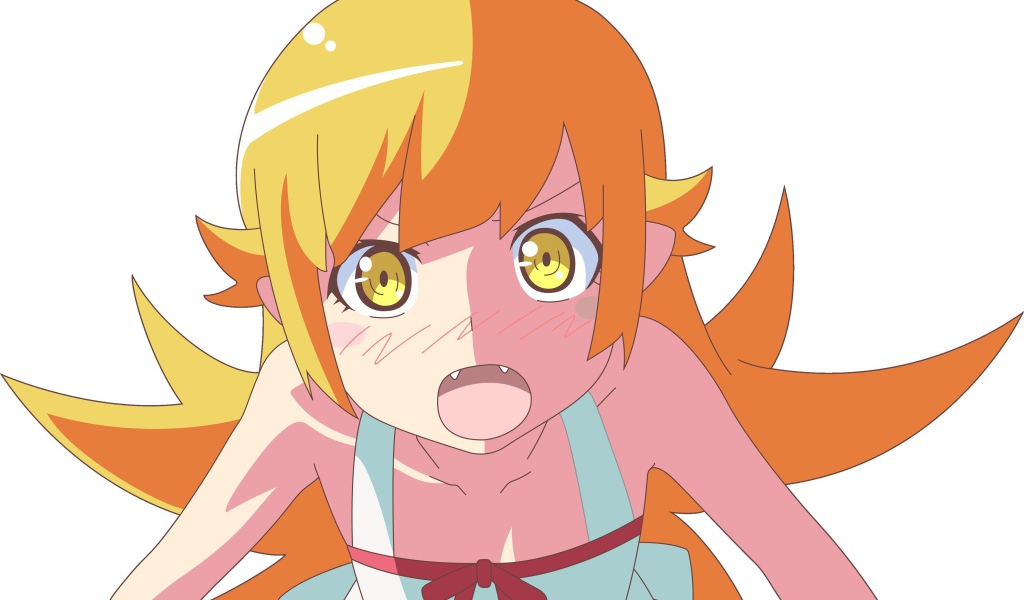 Злая девушка аниме Ошино Шинобу