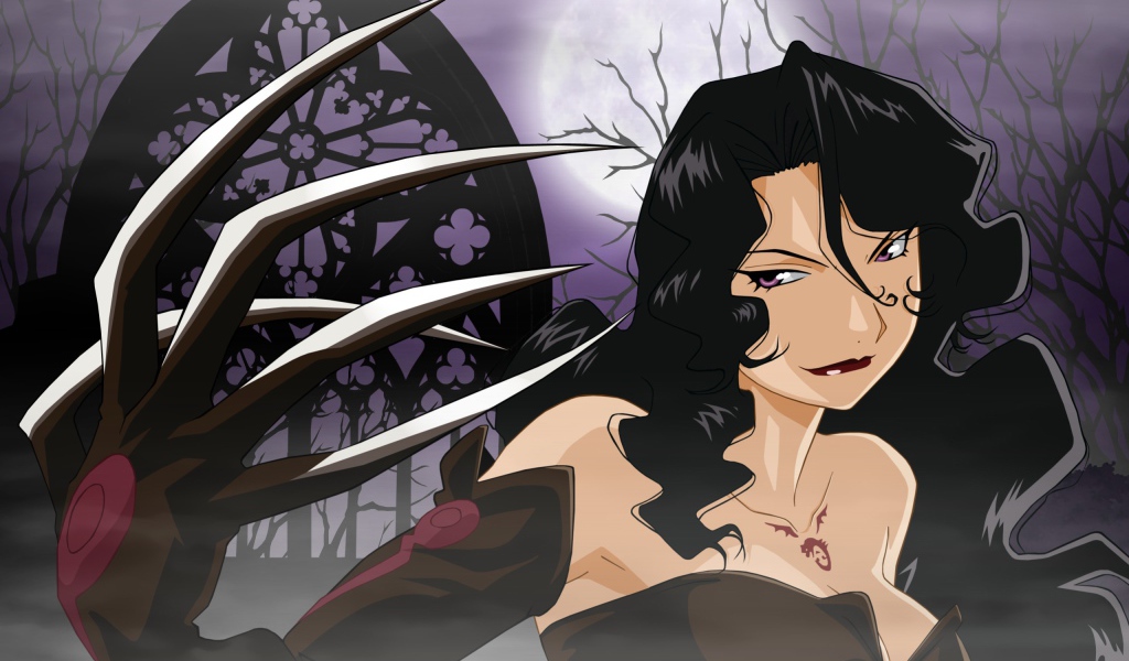 Ведьма из аниме Стальной алхимик