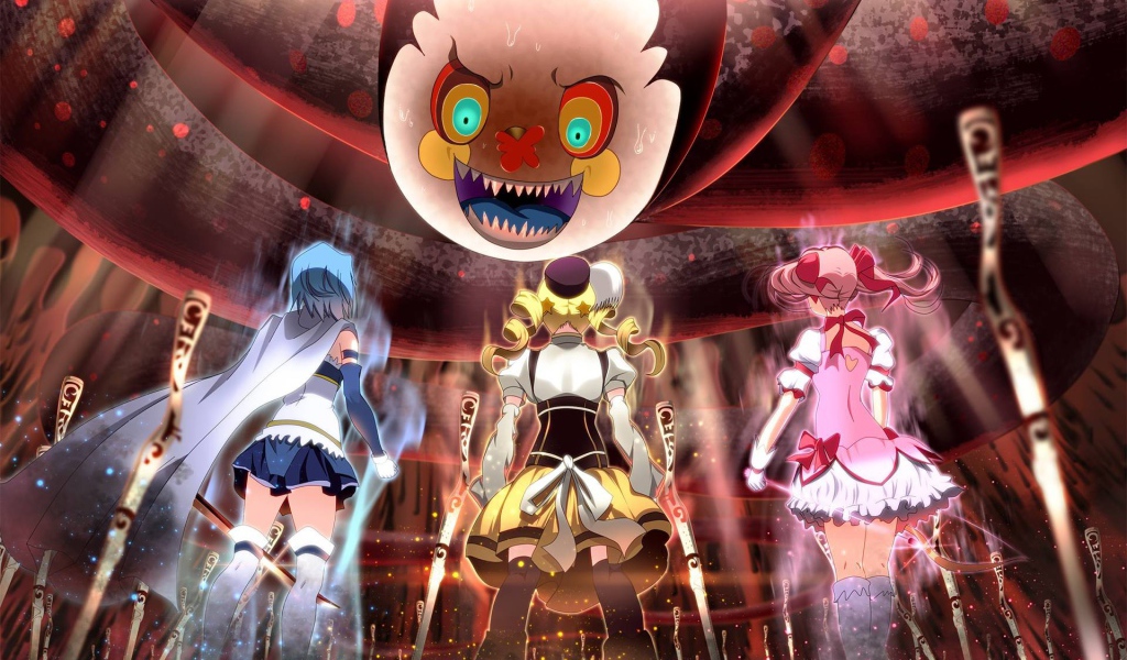 Колдуньи из аниме Девочка-волшебница Мадока