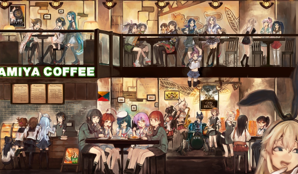 Мир аниме Kantai Collection