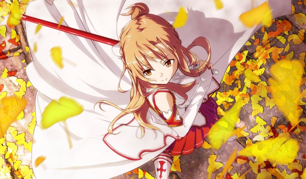 Юкки Асуна, девушка аниме