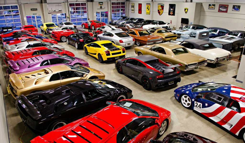 Гараж для дорогих автомобилей