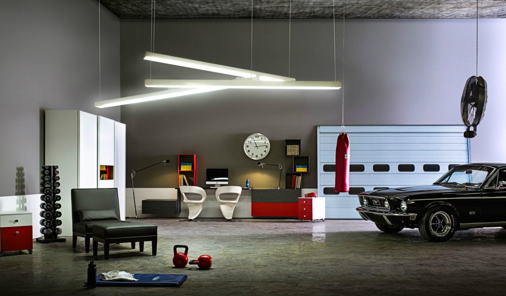 Идеальный гараж для автомобиля