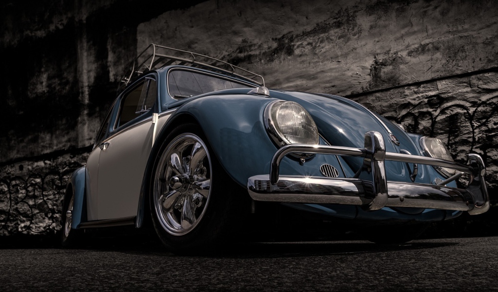 Маленький старый автомобиль