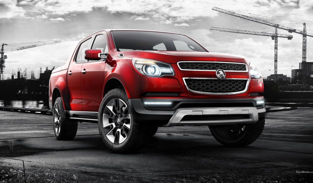 Мощный автомобиль Holden Colorado