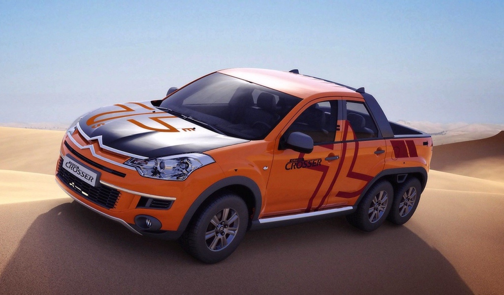 Трехосный оранжевый Круизер