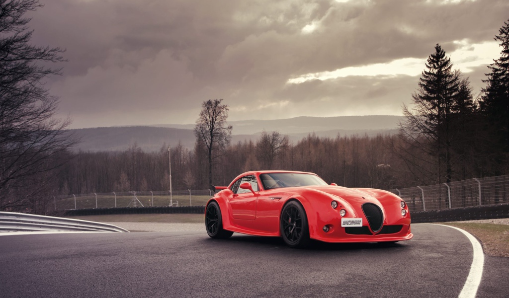 Авто Wiesmann на дороге
