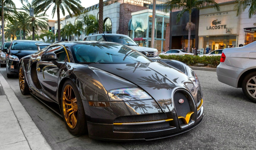 Автомобиль Bugatti Veyron by Mansory Linea