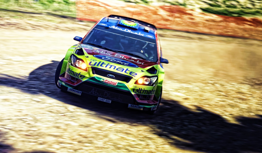 Гоночный автомобиль Ford Focus RS