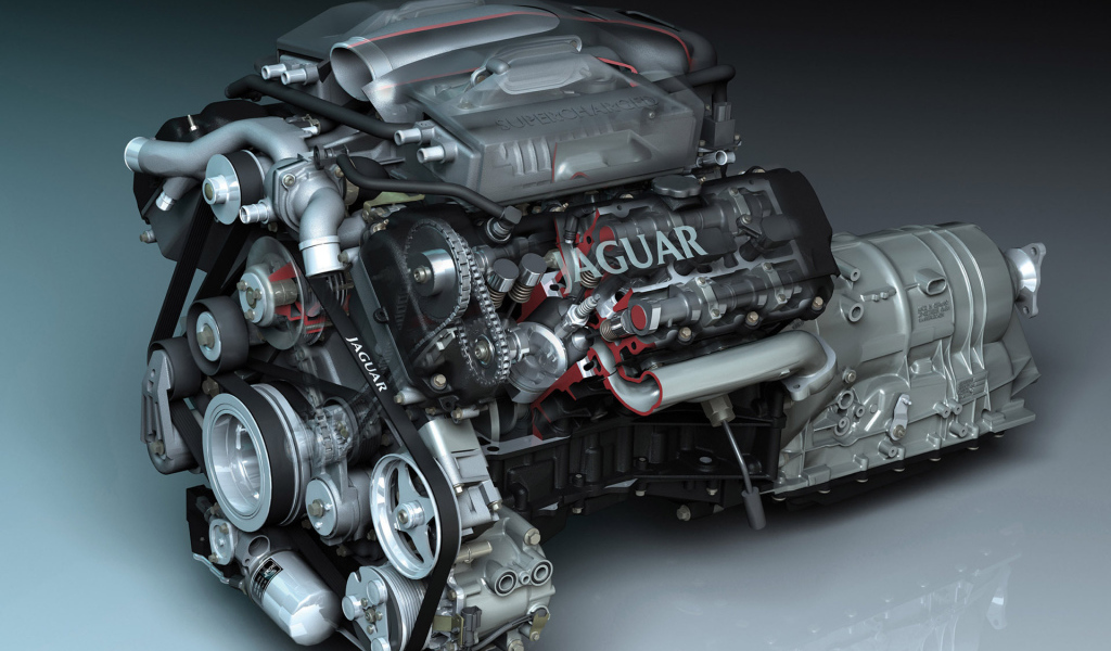 Двигатель автомобиля Ягуар