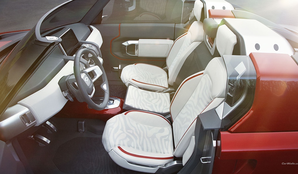 Салон нового Land Rover DC100