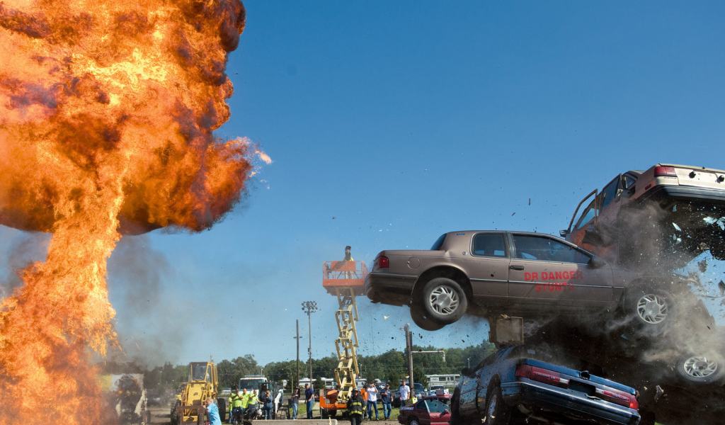 Работа каскадеров