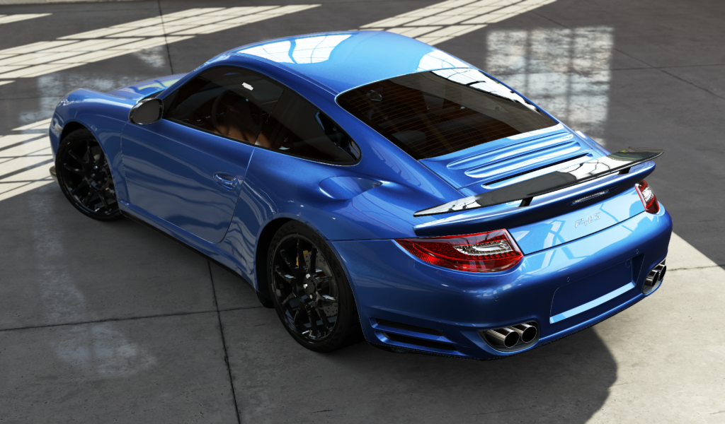 Спортивный Порше РУФ 12