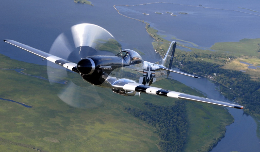 Американский самолет мустанг