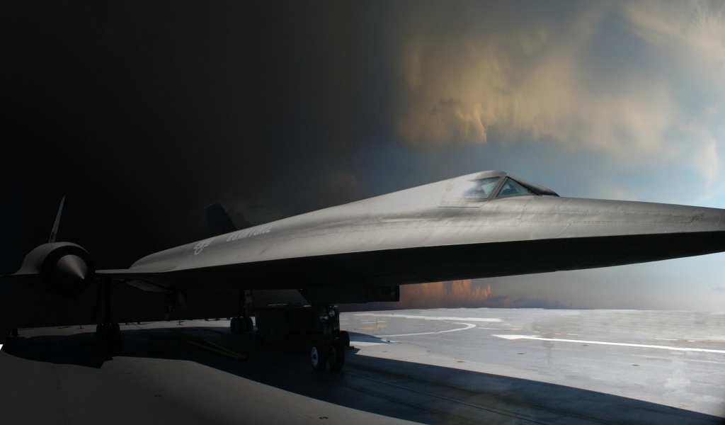 Фантастический самолет SR-71 Blackbird