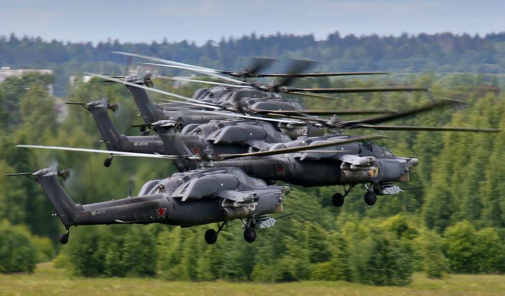 Звено вертолетов МИ-28