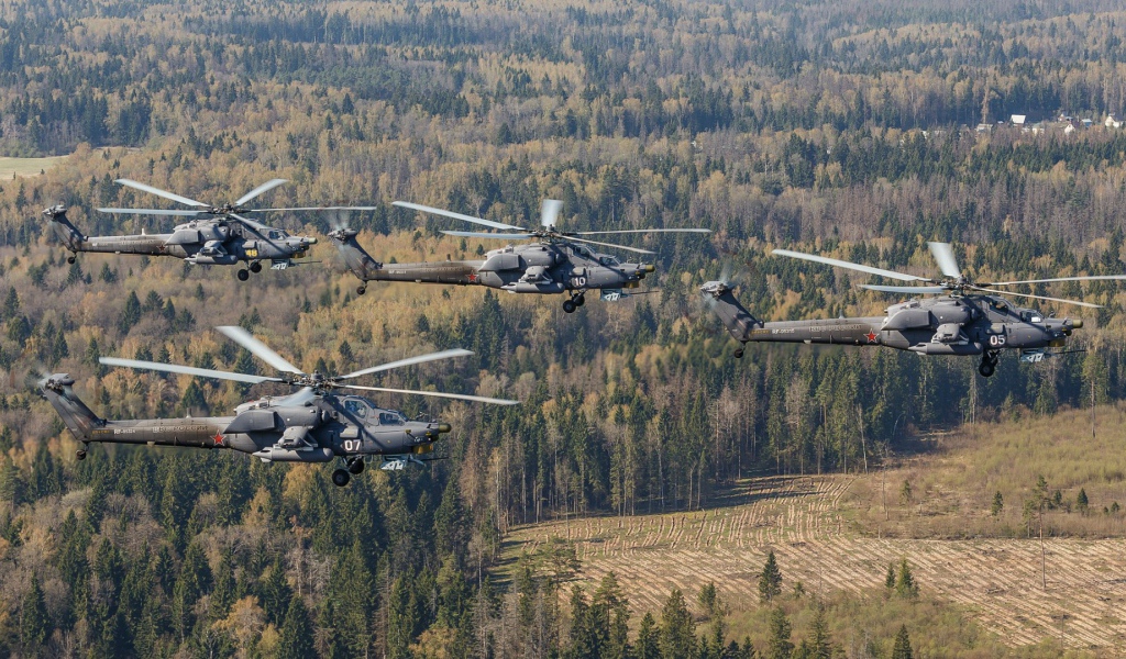 Российские ударные вертолеты - Ми-28