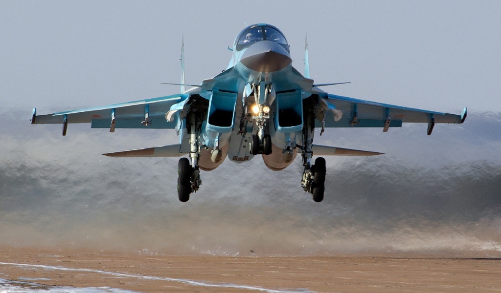 Российский истребитель Sukhoi Su-34