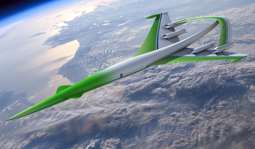 Supersonic Green Machine - концепция самолета NASA