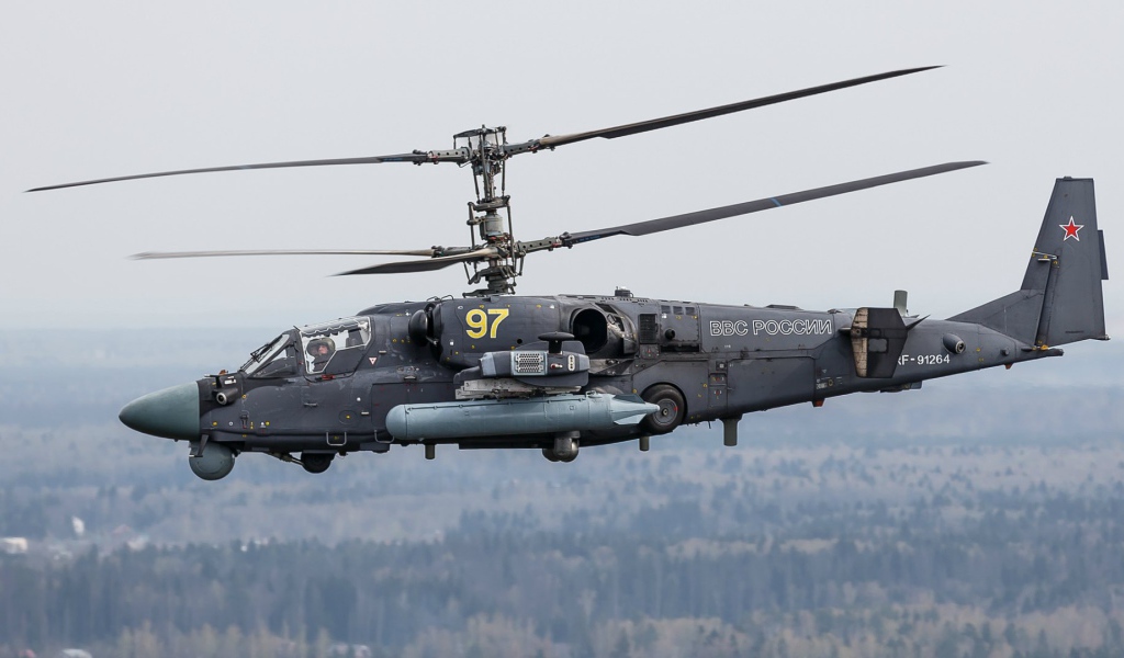 Вертолет Ка-52 Аллигатор