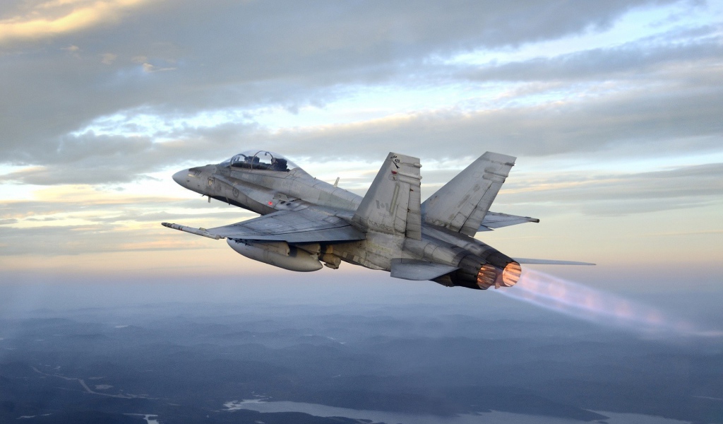 Реактивный самолет McDonnell Douglas CF-18 Hornet