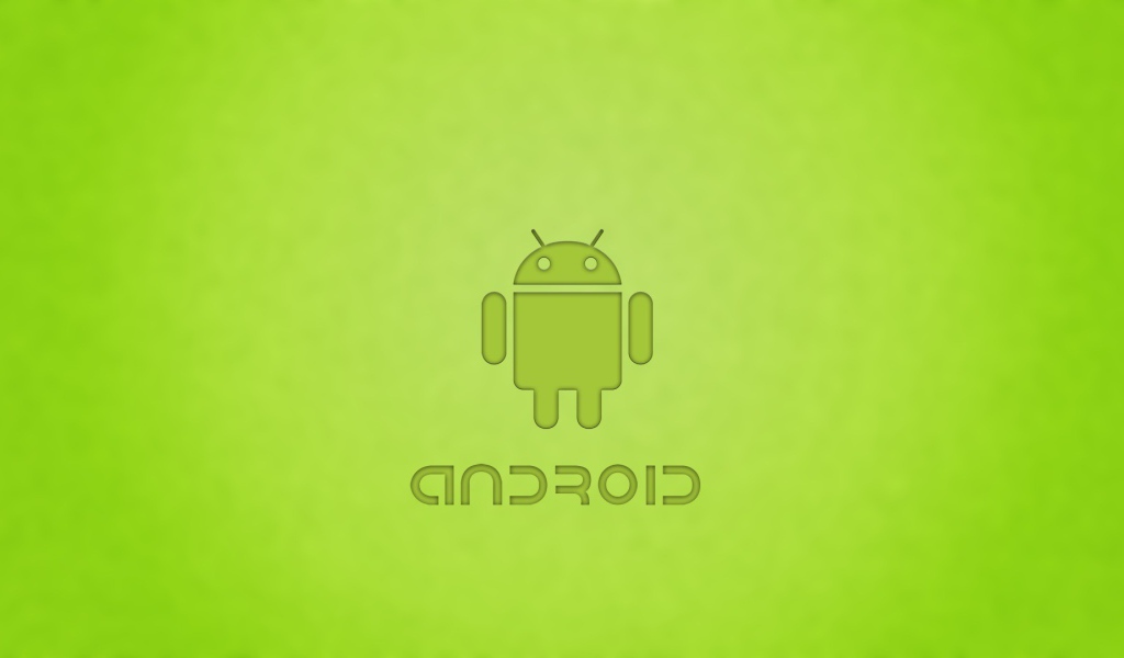 Фигурка Андроид, зеленый фон