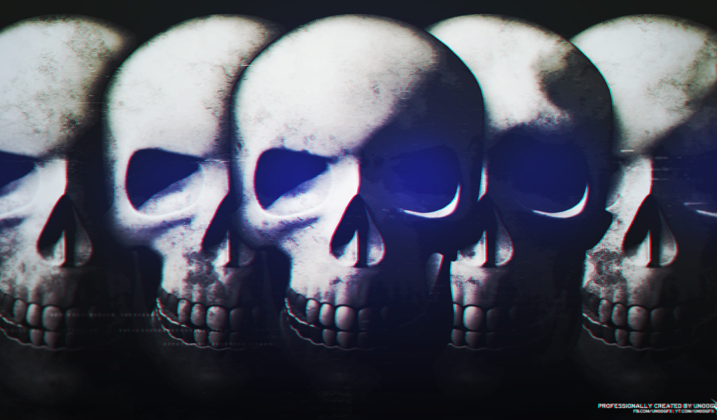 Злобные черепа, фон