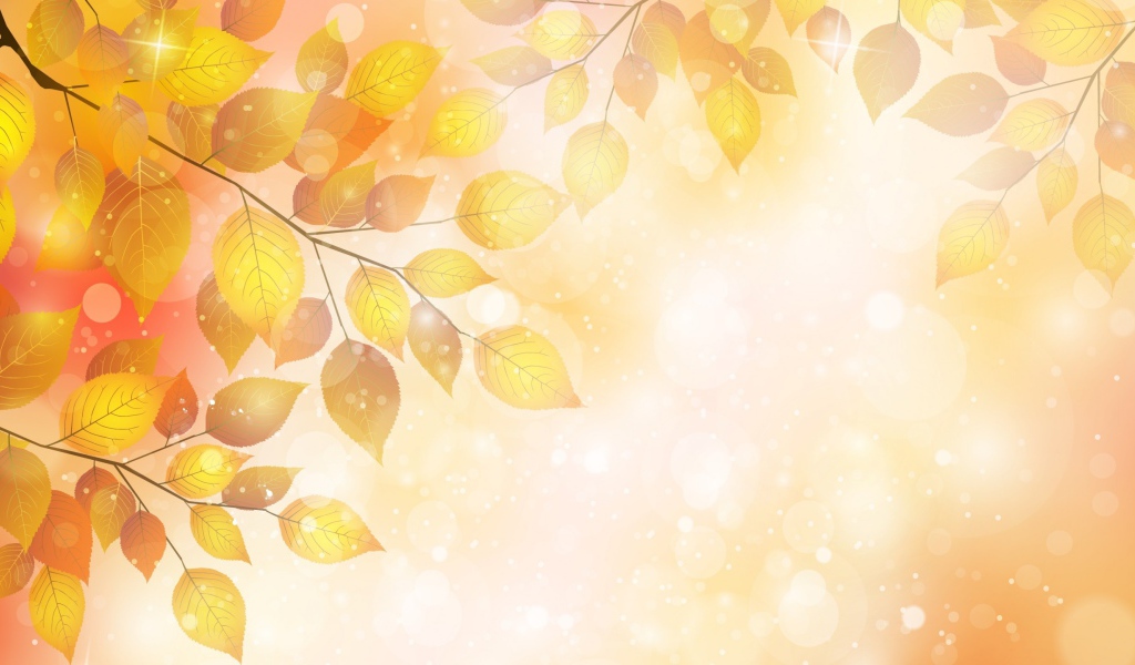 Осенний фон на рабочий стол